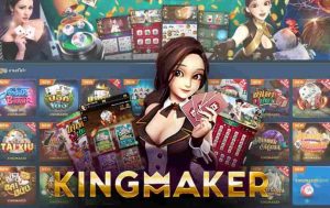 KINGMAKER – Logo đại diện bốc lửa của nhà phát hành game